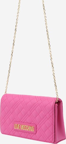 Love Moschino Clutch 'Evening' in Roze: voorkant