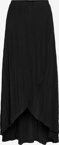 Jupe 'VIPlis' VILA en noir : devant