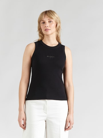 Haut Calvin Klein Jeans en noir : devant