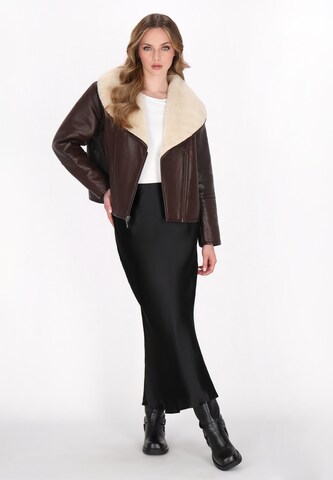 Veste mi-saison DreiMaster Vintage en marron