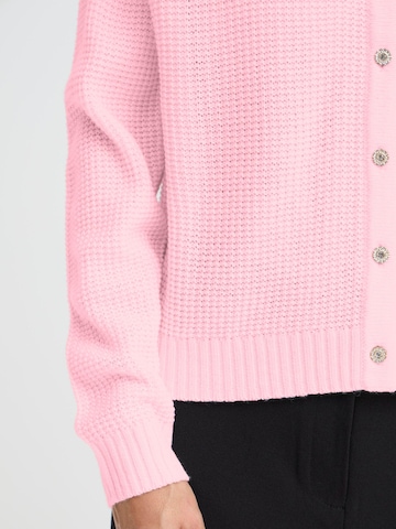Oxmo Gebreid vest ' OXBMMOMA CARDIGAN ' in Roze