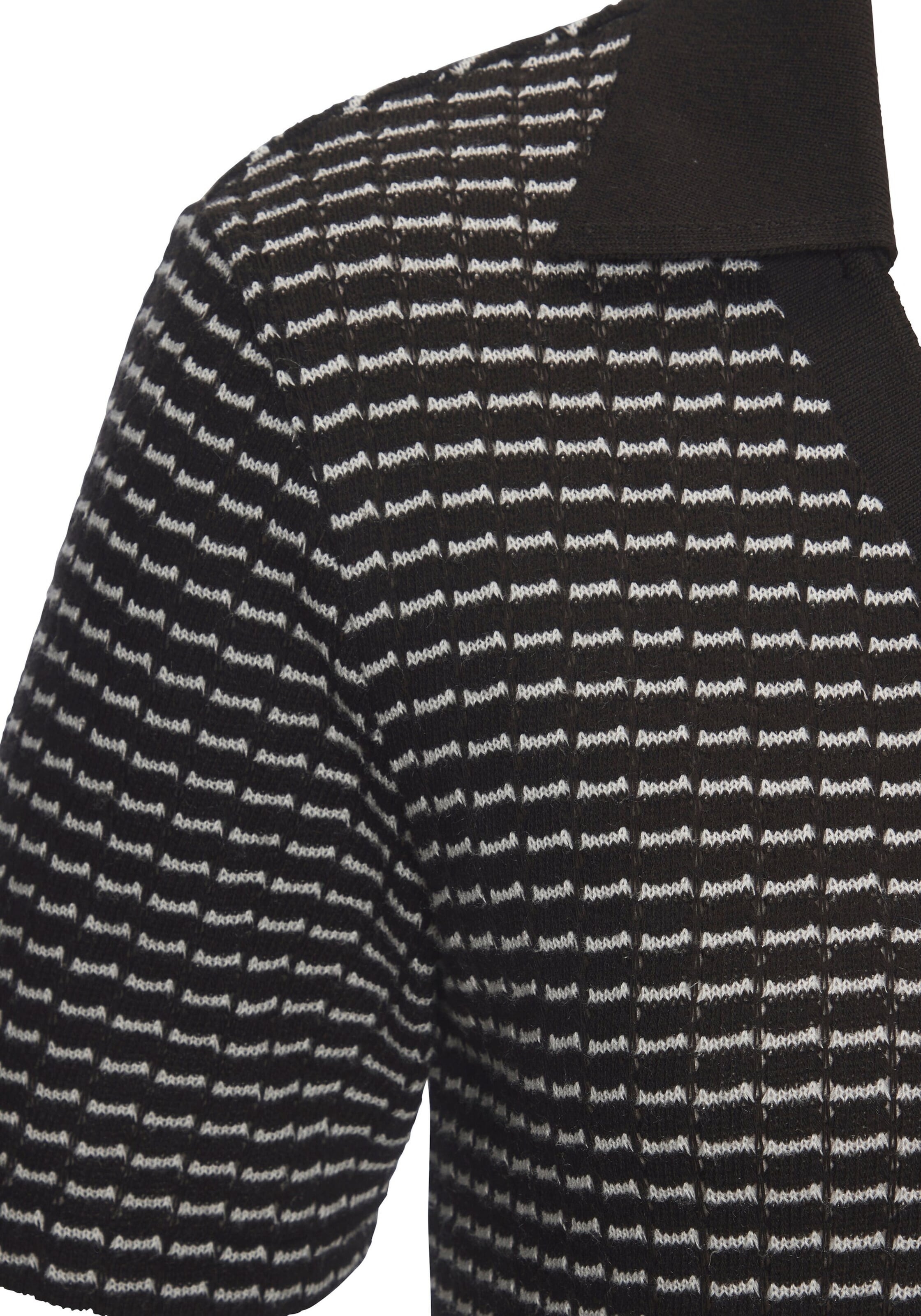 VIVANCE Poloshirt in Schwarz