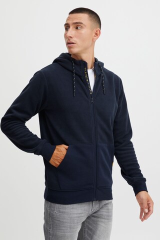 Giacca di pile di INDICODE JEANS in blu: frontale