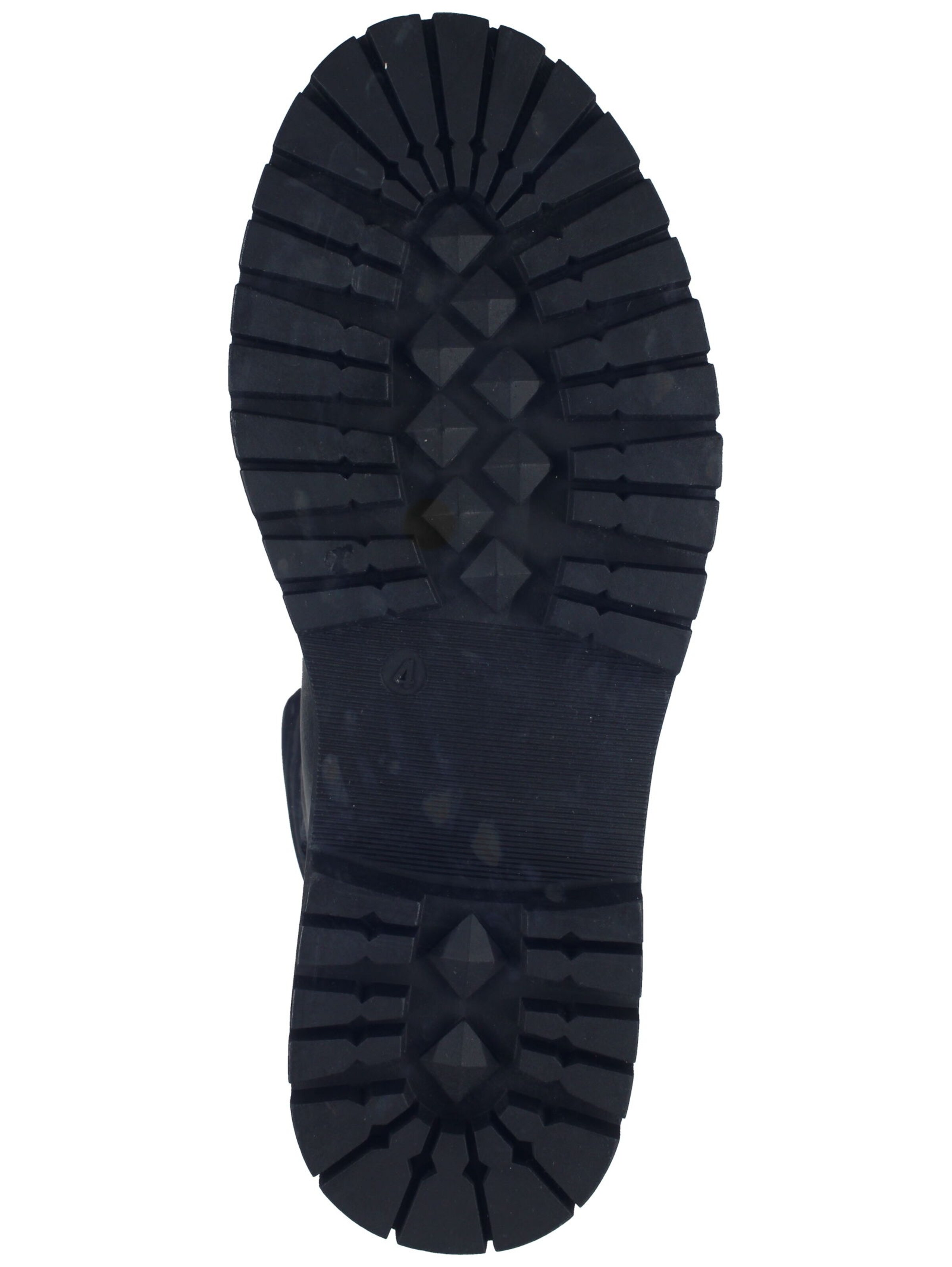 LA STRADA Schnürstiefelette in Schwarz