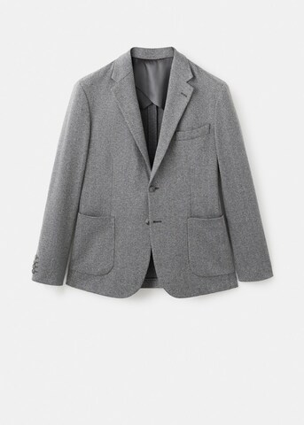 MANGO MAN Slim fit Suit Jacket 'Aneto' in Grey