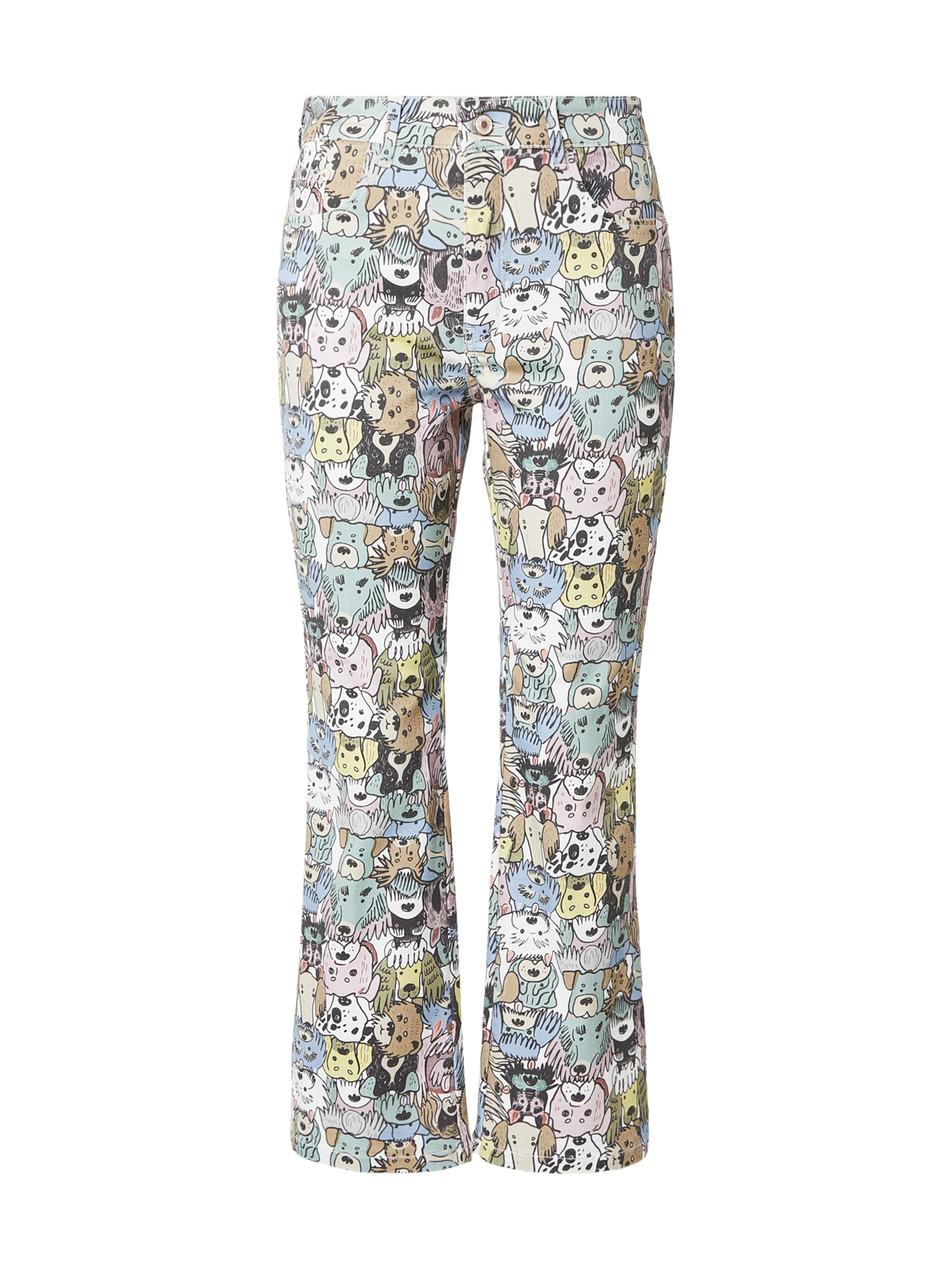 Regular Jean 'DREAM KICK' MAC en violet : devant