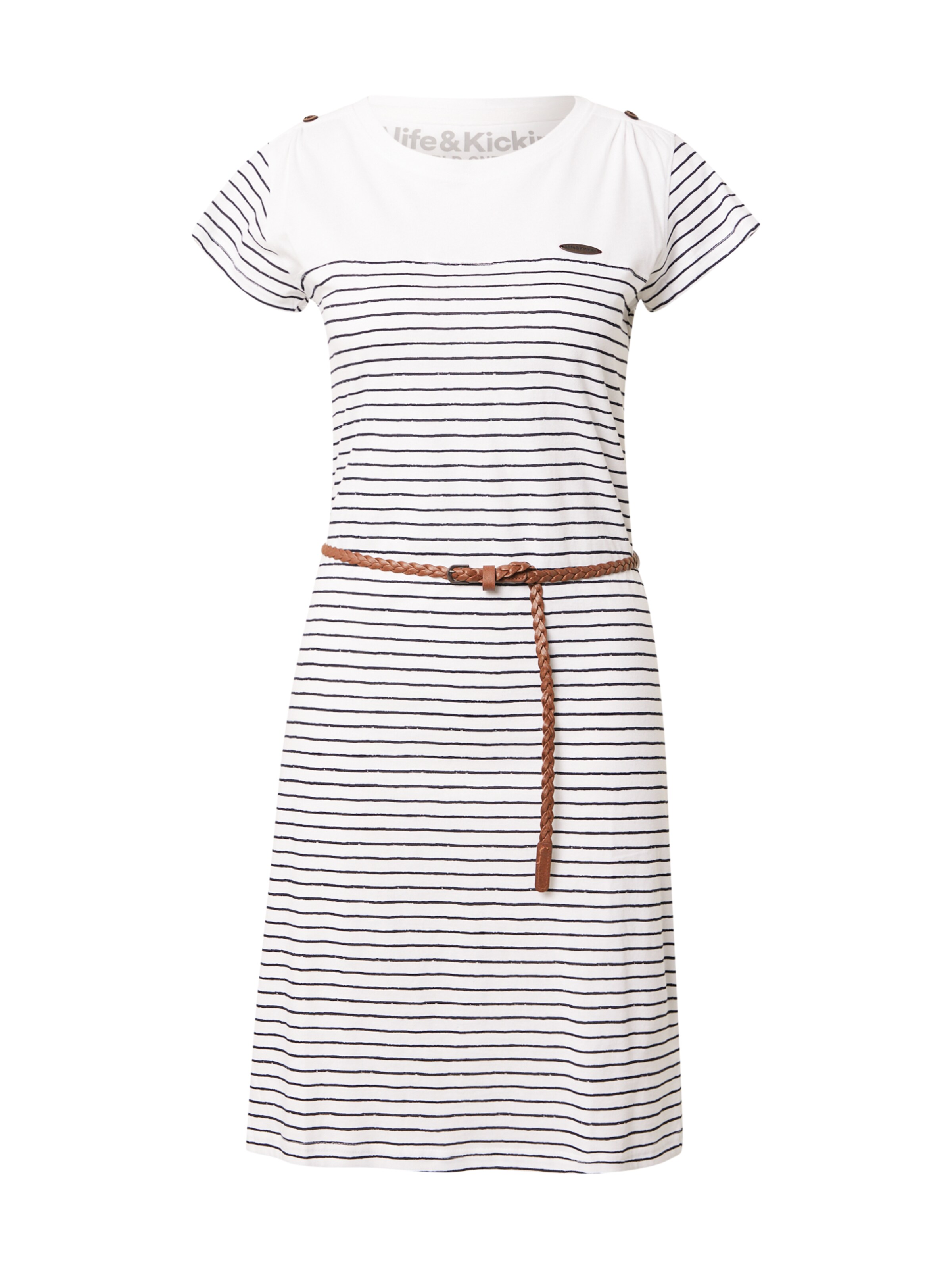 alife & kickin Dress in White: front