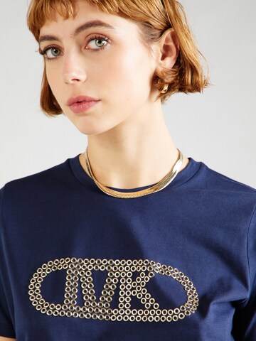 MICHAEL Michael Kors Shirt 'GROMMET EMPIRE' in Blauw