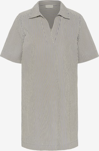 Rochie 'Nana' de la KAFFE CURVE pe bej: față