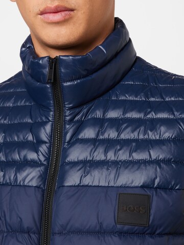 BOSS Orange Bodywarmer 'Odunk' in Blauw