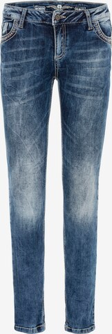 CIPO & BAXX Skinny Jeans in Blau: predná strana