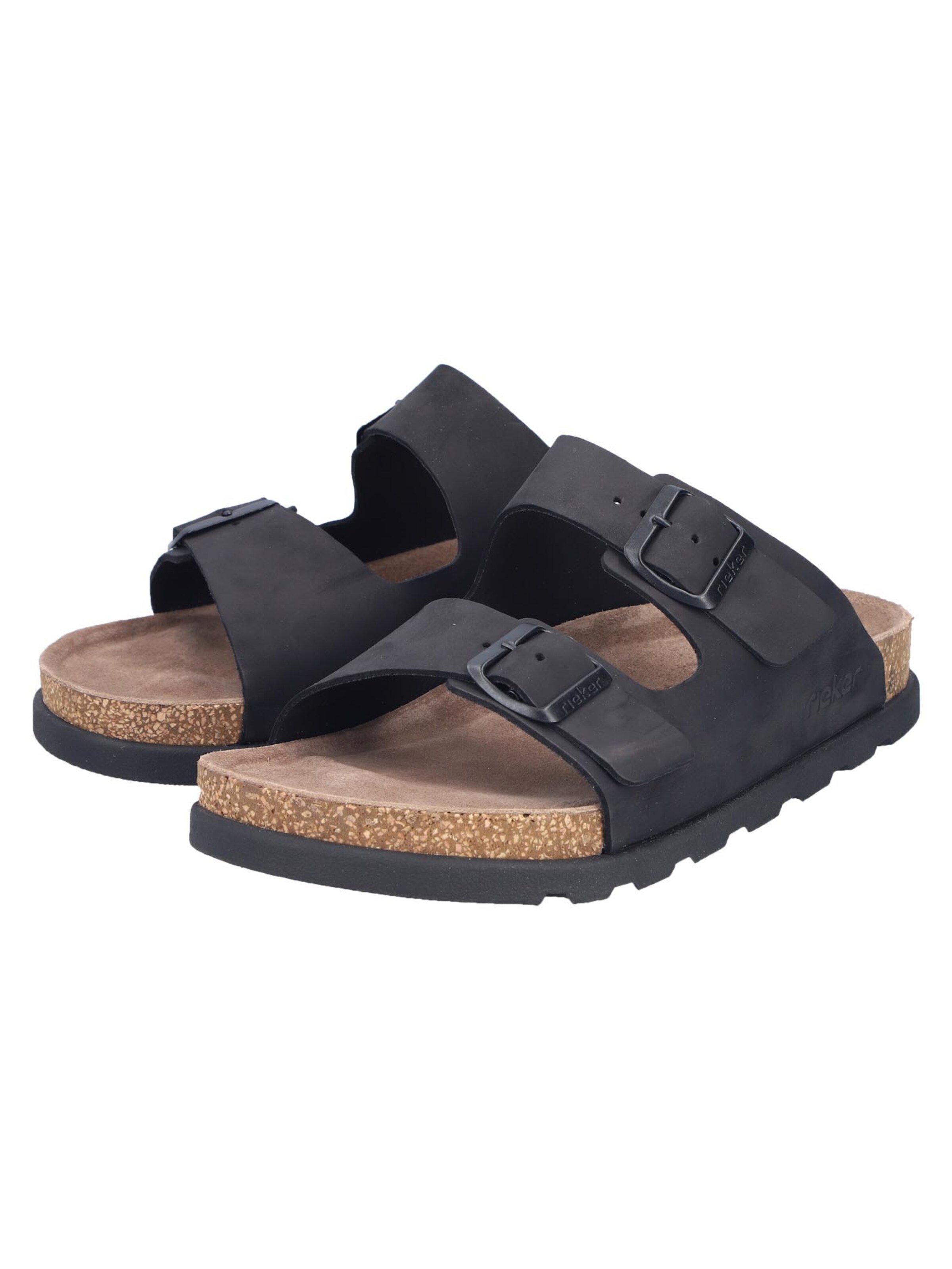 Rieker Mules 'Lifestyle' in Black