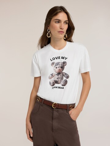 MOTIVI - Camiseta en blanco: frente