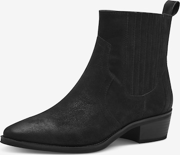 MARCO TOZZI Kovbojské boty – černá: přední strana