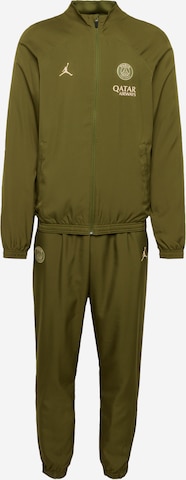 NIKE Sports Suit 'Paris St.-Germain' in Green: front