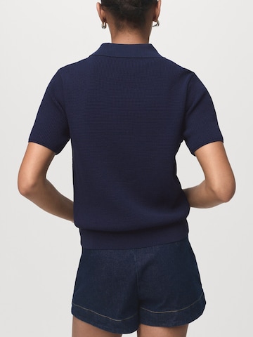 Pull-over 'RAYO' MANGO en bleu