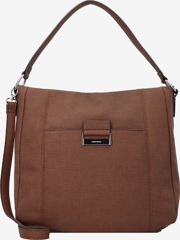 GERRY WEBER Bags Be Different Schultertasche 31 cm in Braun: front