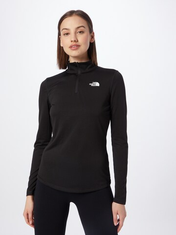 THE NORTH FACE Funktionsshirt 'FLEX' in Schwarz: predná strana