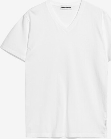 ARMEDANGELS Shirt 'JAARNES' in Wit: voorkant
