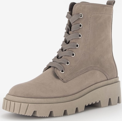 GABOR Bottines à lacets en beige, Vue avec produit