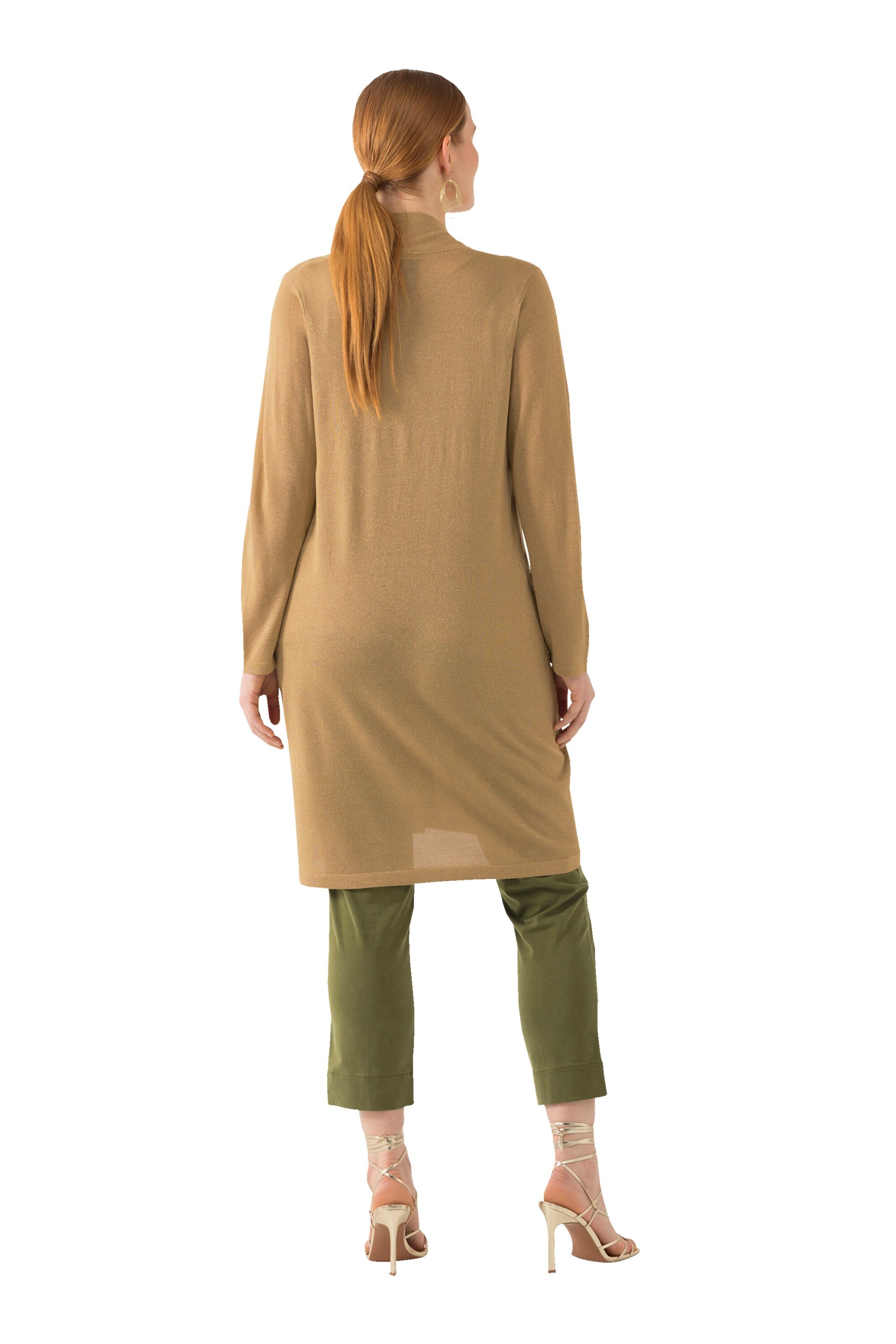 Ulla Popken Strickjacke in Gold