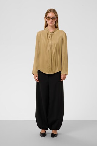 SOAKED IN LUXURY Bluse 'Nadeya' i grøn