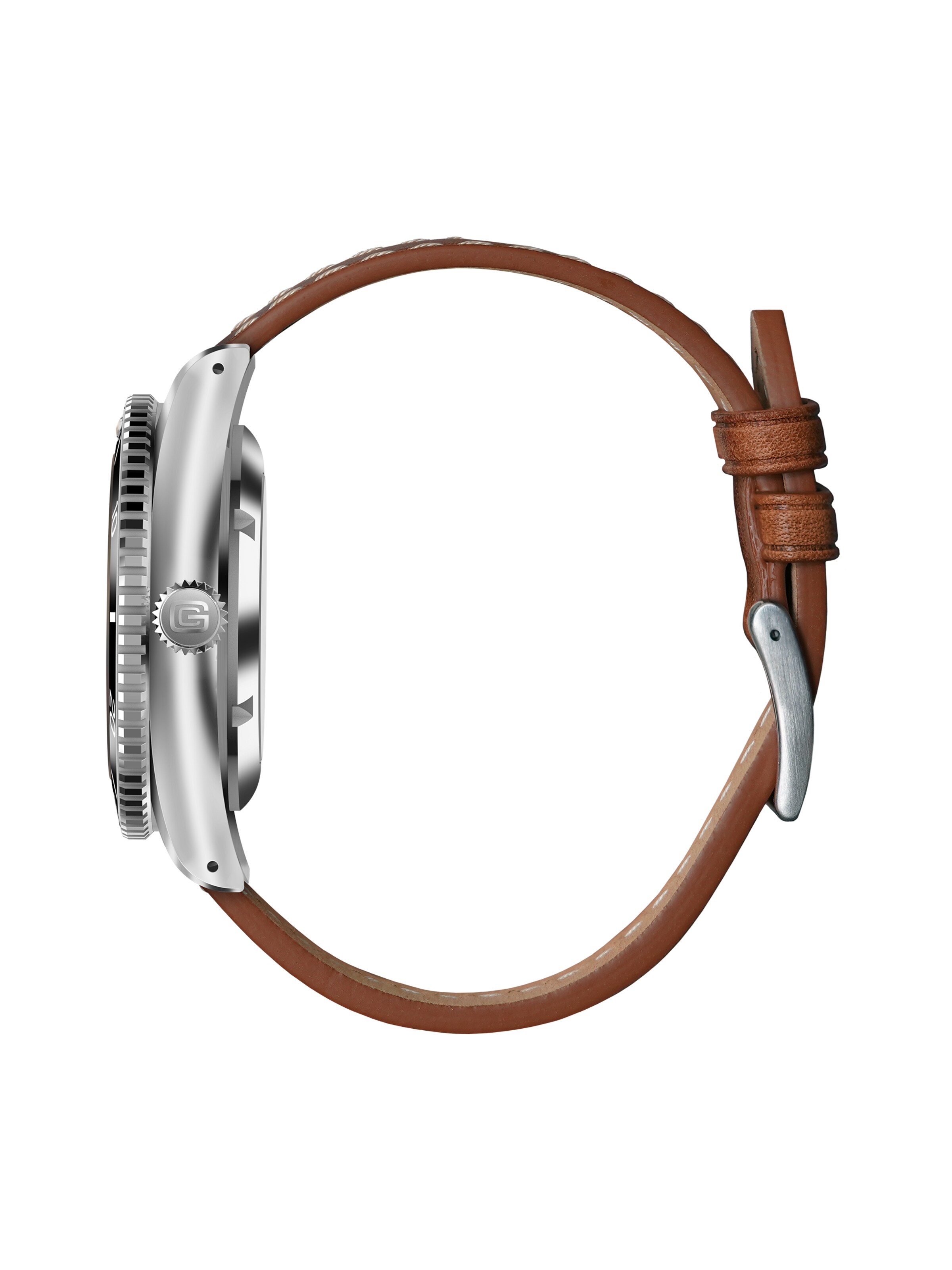 Gigandet Analoguhr 'SEA GROUND 100'‌‌‌‌‌‌‌‌‌‌ in Schwarz