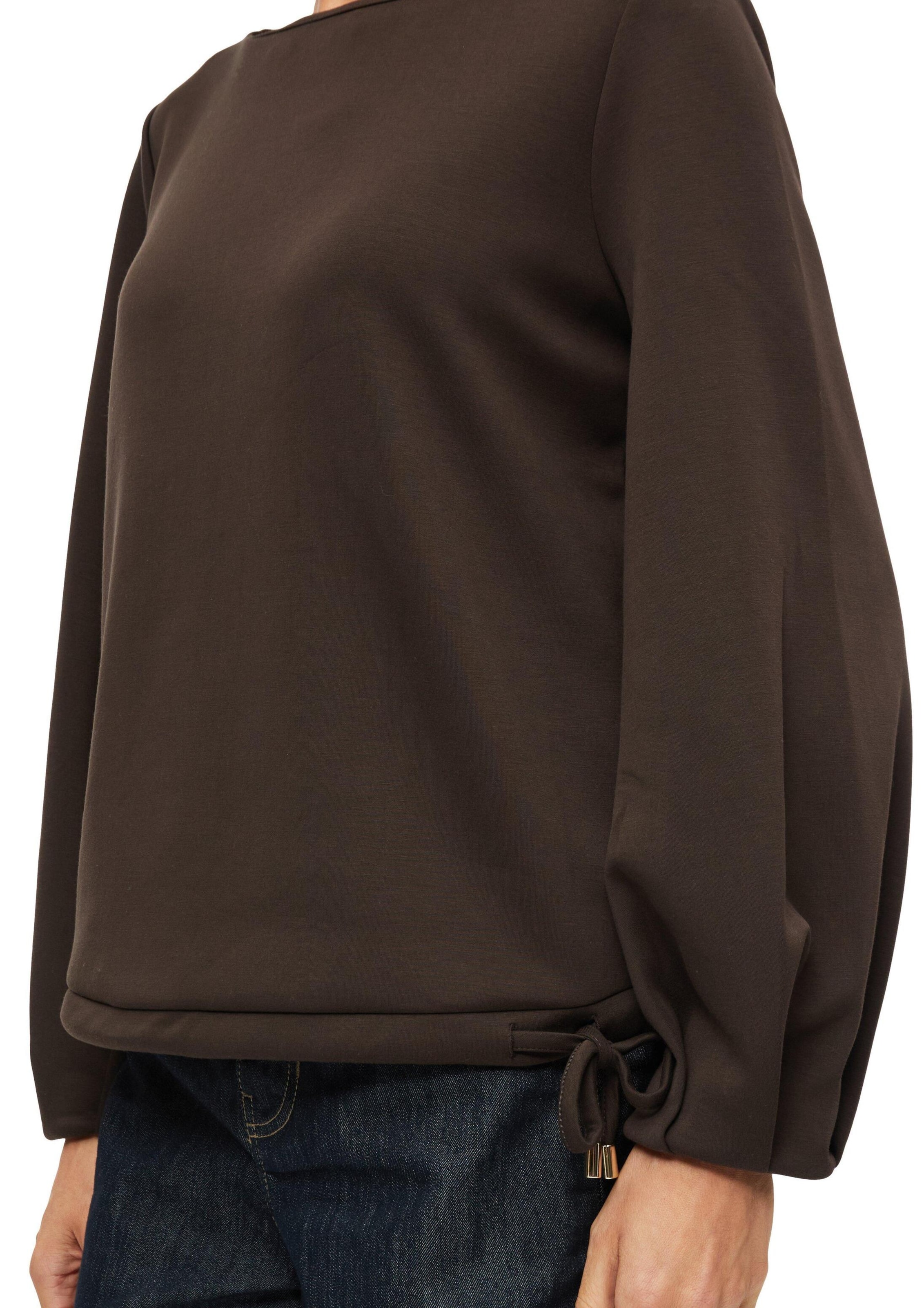 s.Oliver BLACK LABEL - Sudadera en marrón