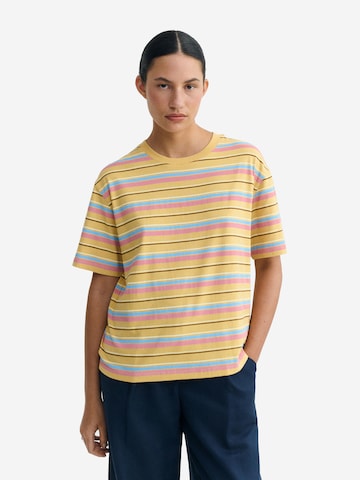 Thinking MU Shirt 'LUCIA' in Gelb: Vorderseite