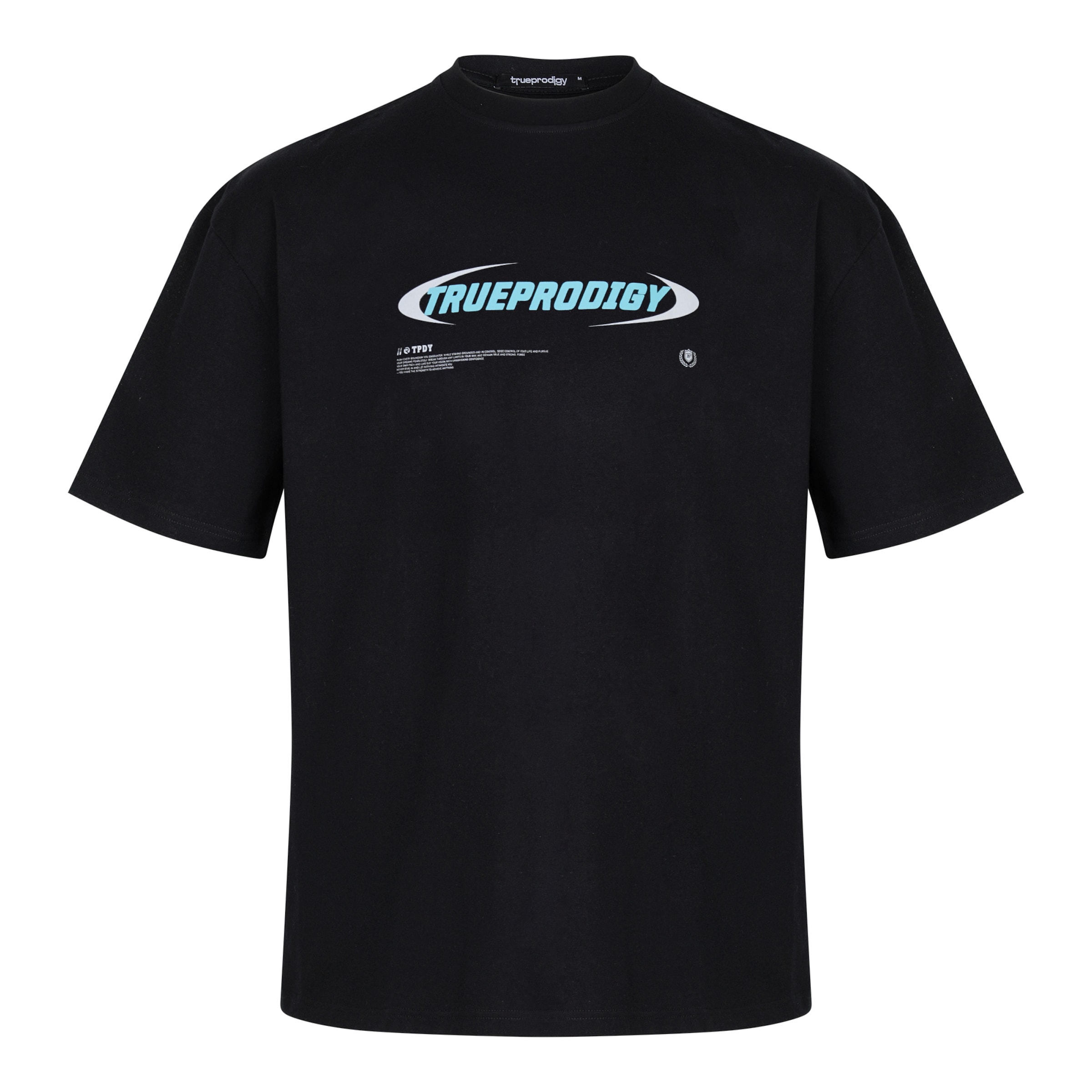 trueprodigy Tričko 'Ravi' – černá: přední strana