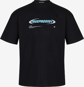 trueprodigy Koszulka 'Ravi' w kolorze czarny: przód