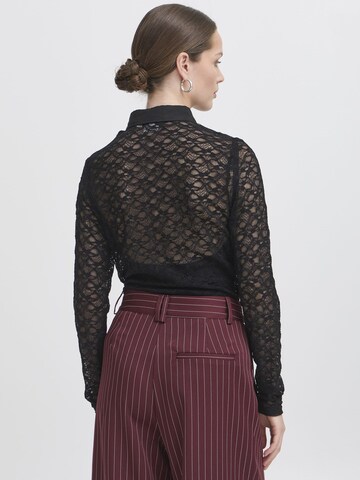 ICHI - Blusa ' IXLACEY ' en negro