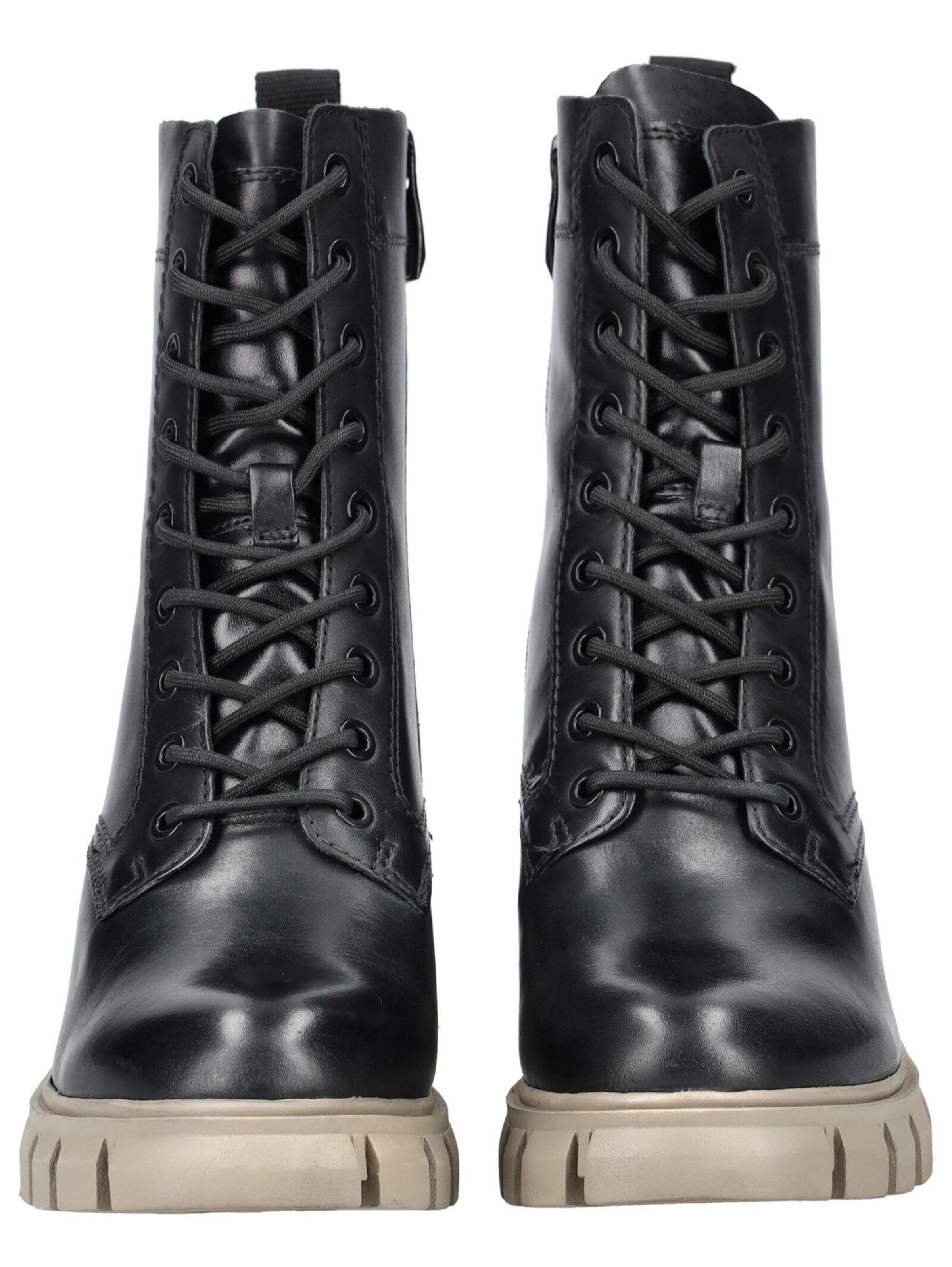 Bottines à lacets Tamaris en noir