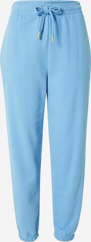 Rich & Royal Tapered Pants in Blue: front