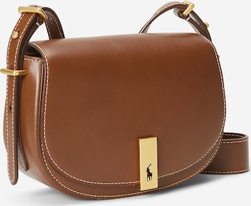Polo Ralph Lauren - Bolso de hombro en marrón: frente