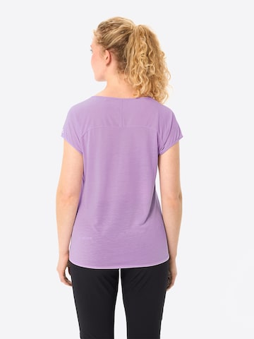 VAUDE Performance shirt 'W Tekoa T-Shirt II' in Purple