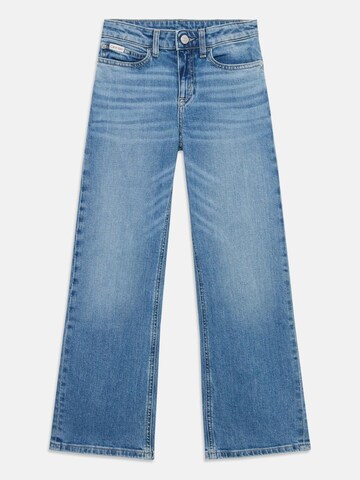 Calvin Klein Regular Pants in Blue: front