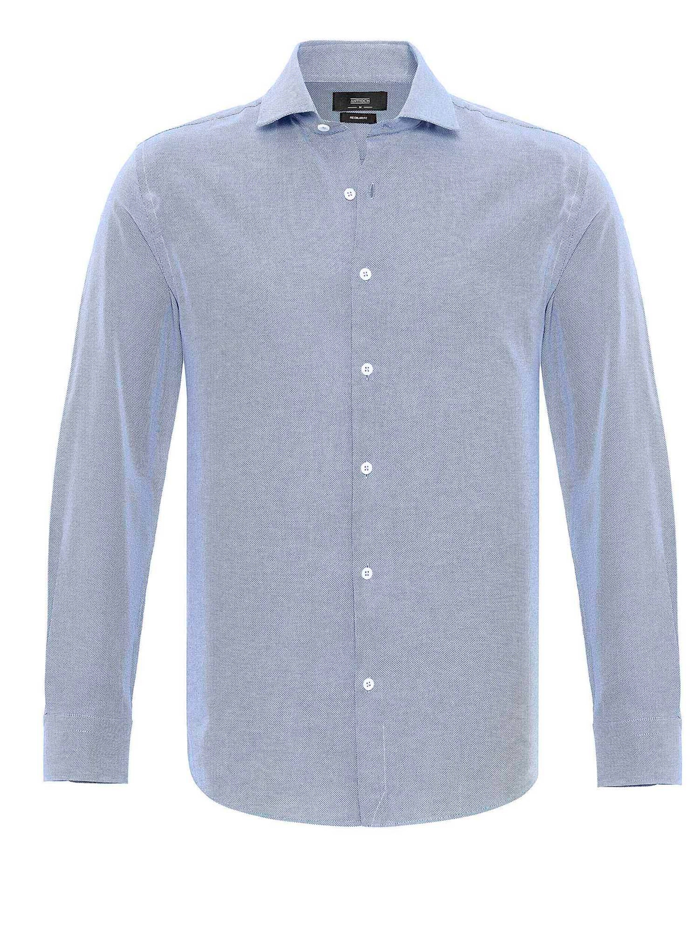 Antioch Средняя посадка Рубашка в Синий: спереди