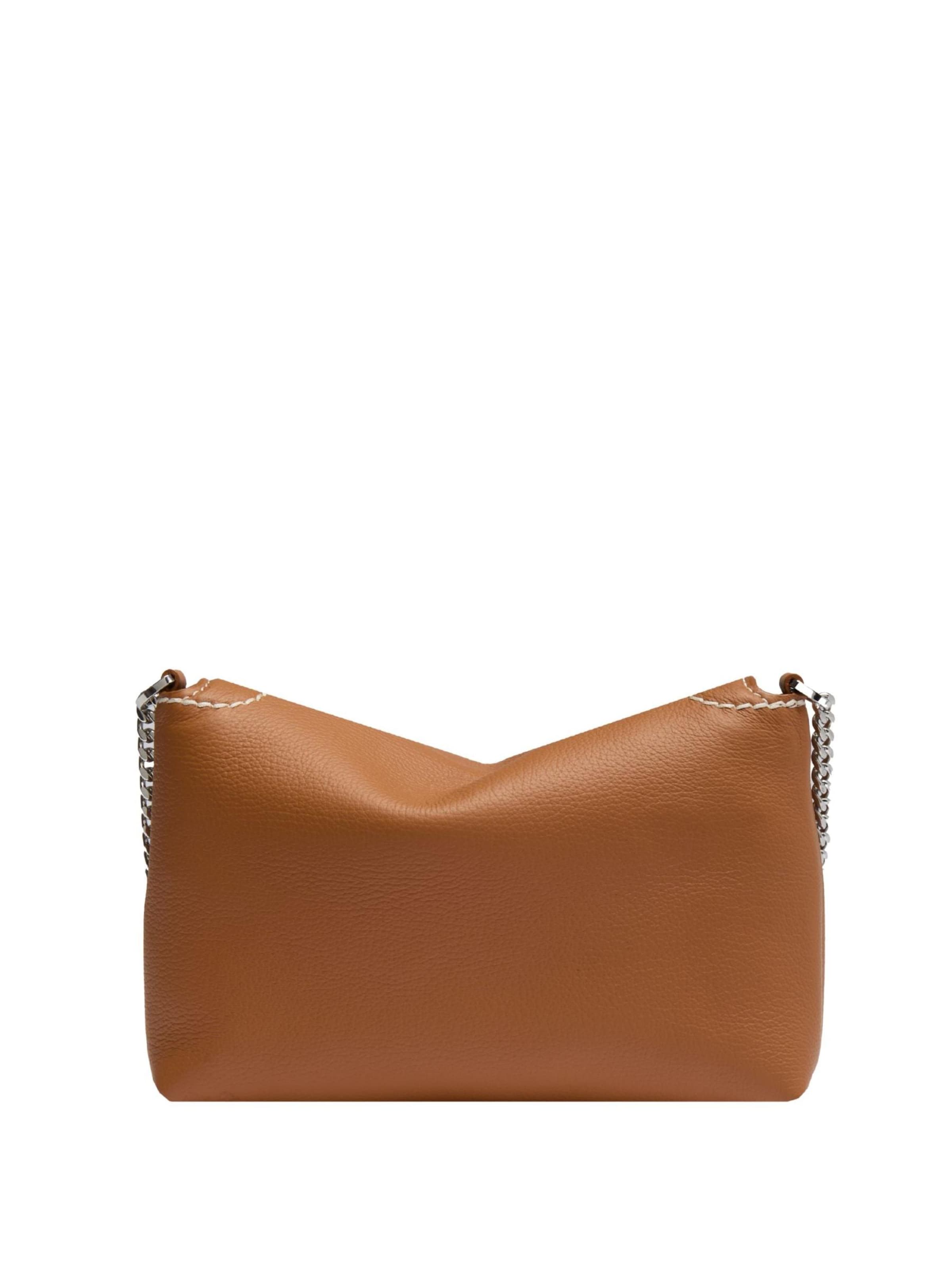 Borsa a spalla 'Lancel Sac Rabat S Ninon Soft Camel Femme A1403020TU' di Lancel in marrone