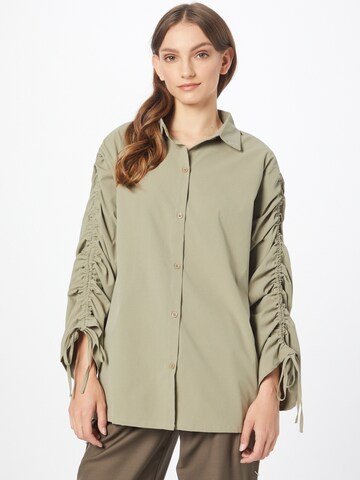 Camicia da donna di Misspap in verde: frontale