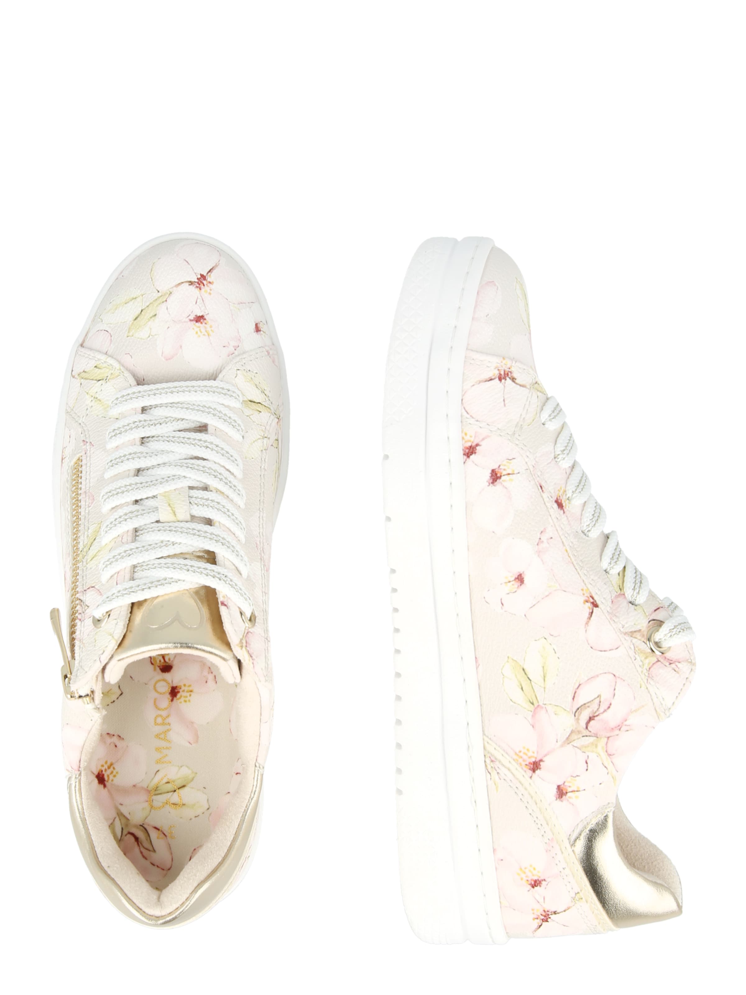 MARCO TOZZI Sneakers laag in Beige