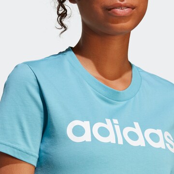 Tricou funcțional 'Essentials' de la ADIDAS SPORTSWEAR pe albastru