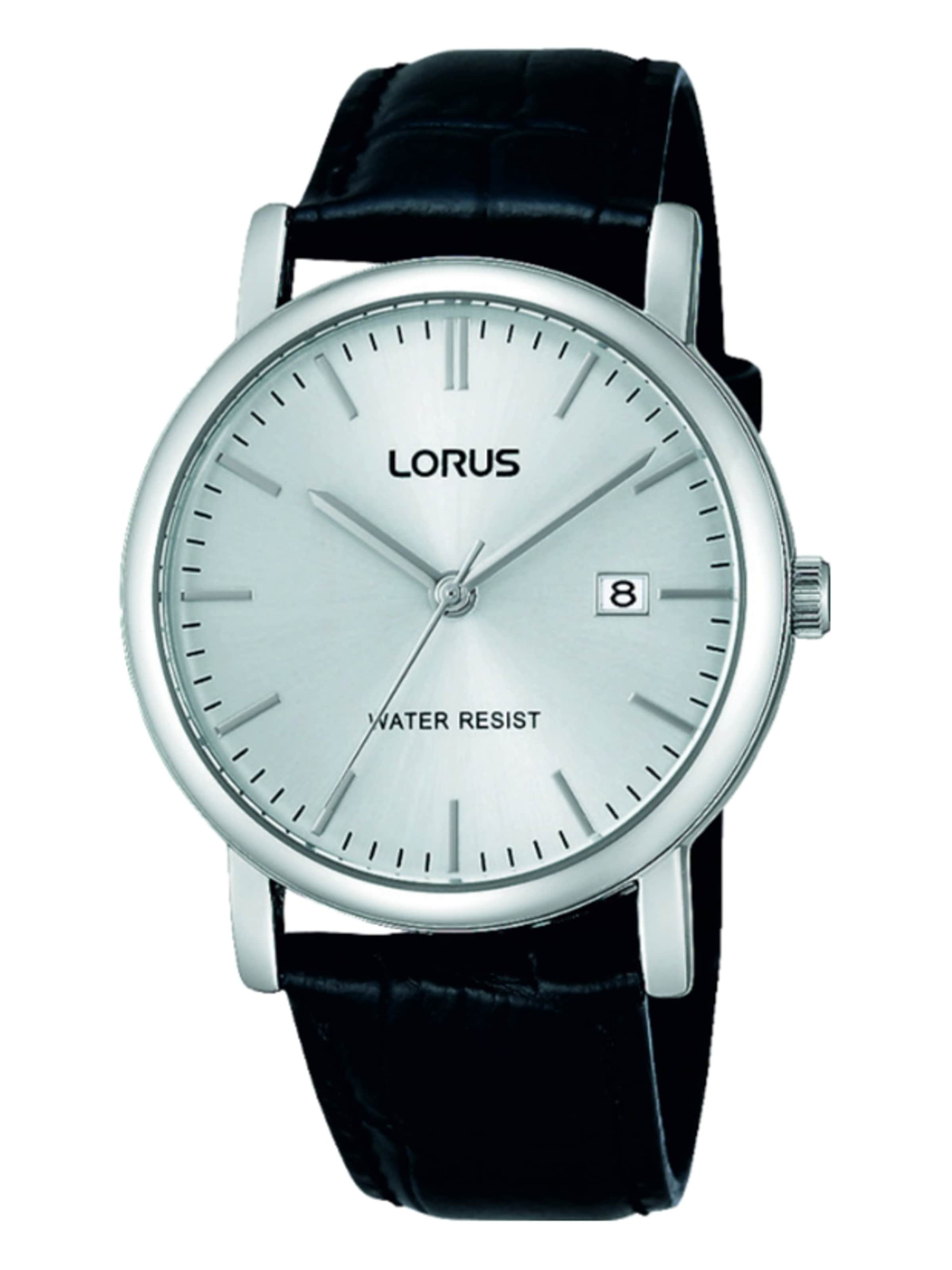 LORUS Analog watch in Black: front