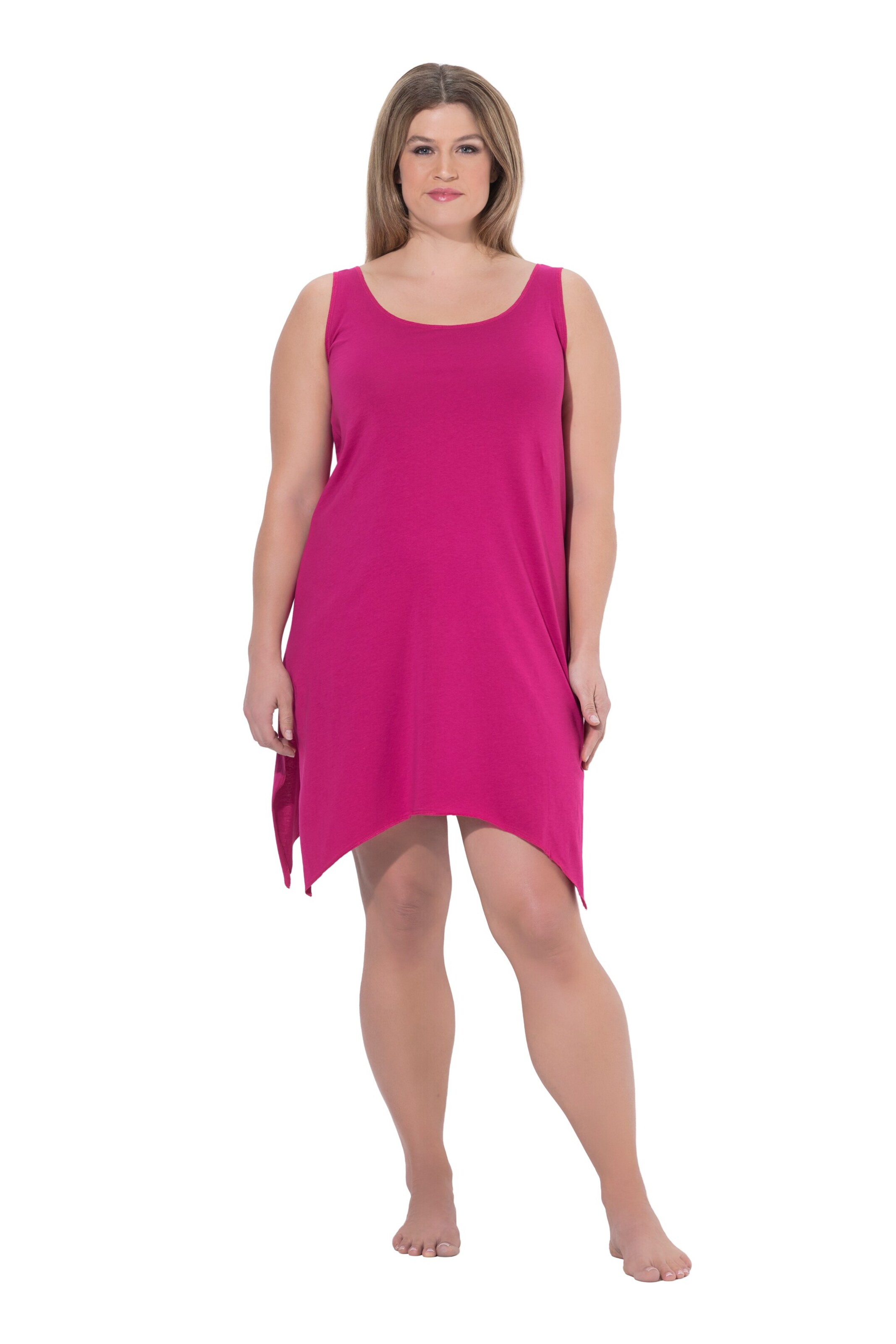 Ulla Popken Nachthemd in Pink: Vorderseite