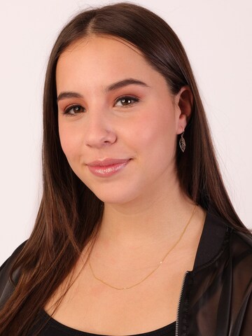 Lucardi Necklace 'Klassisch' in Gold: front