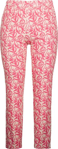 Ulla Popken Slimfit Hose in Rot