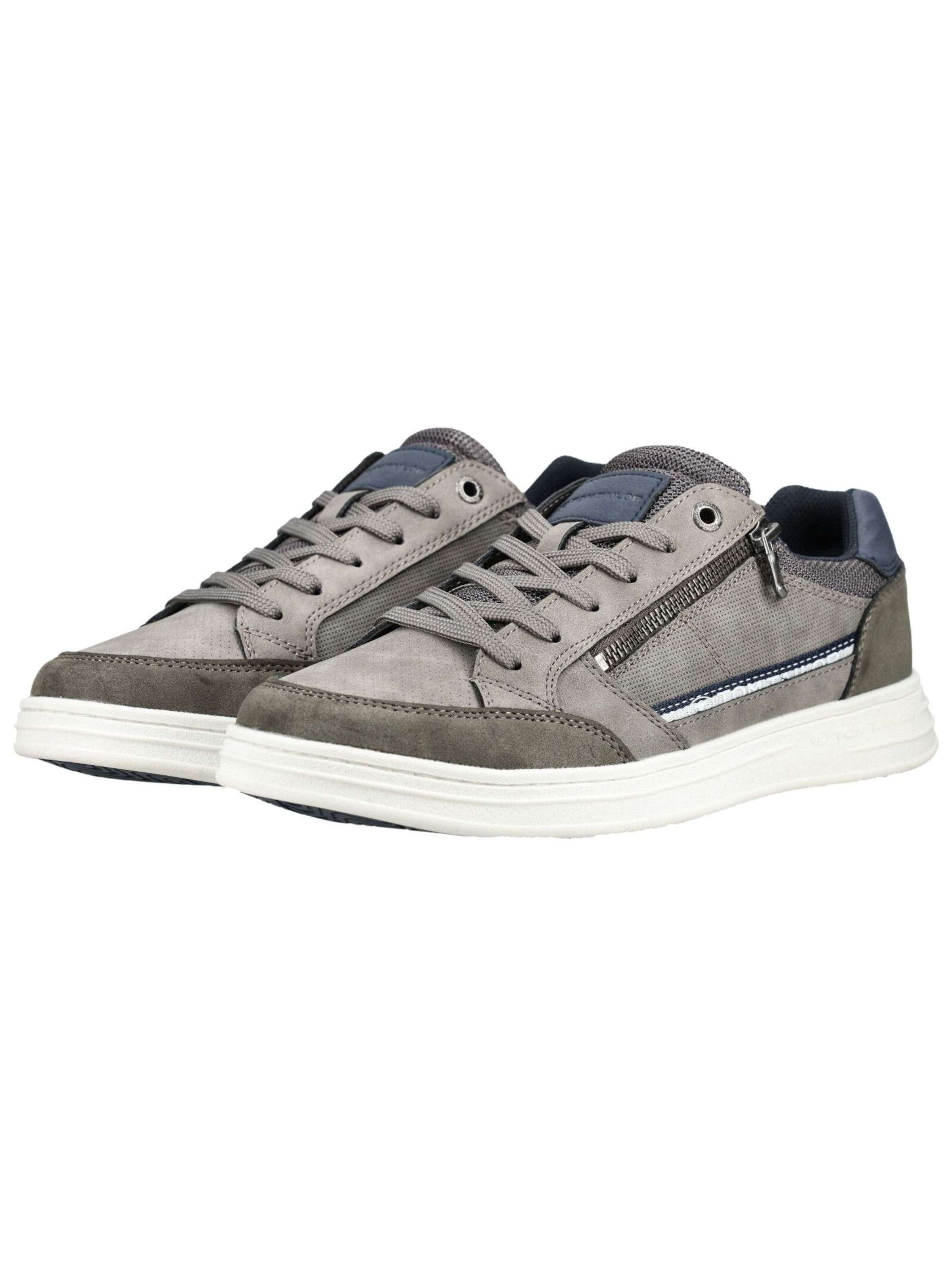 TOM TAILOR Sneakers laag in Grijs