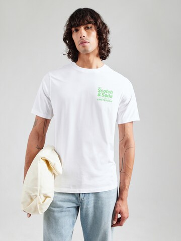 SCOTCH & SODA Tričko – bílá