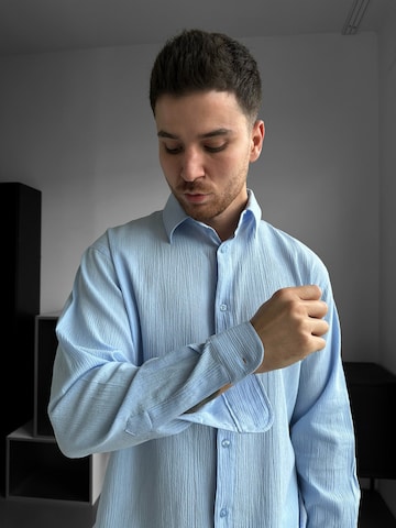 Fit confort Chemise Kleidermafia en bleu