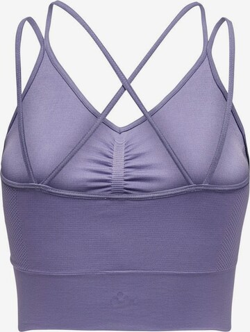 Bustier Soutien-gorge de sport 'Frion' ONLY PLAY en violet